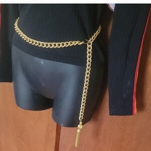 Elegant Gold Chain Belt for Women